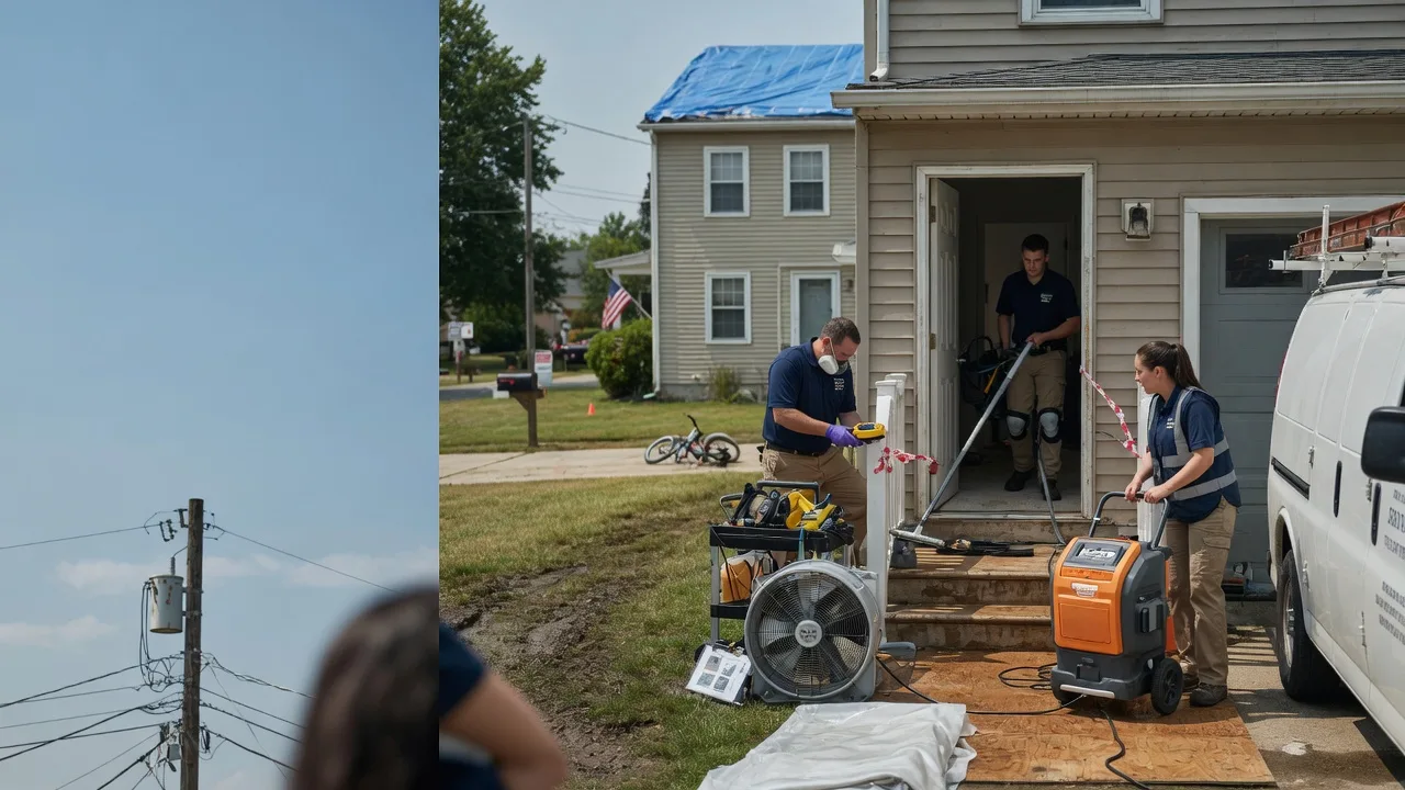 Water Damage Repair in Neshanic Station, NJ near me